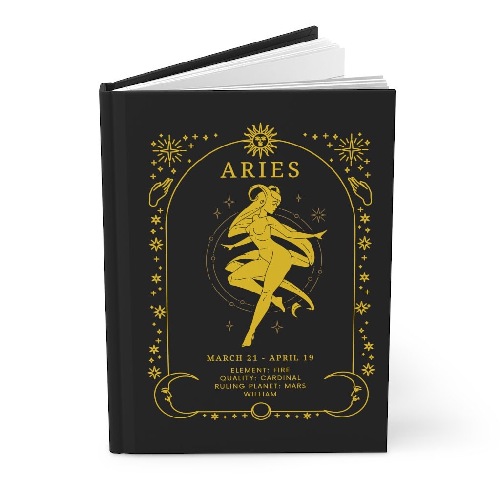 Aries Astrology Notebook