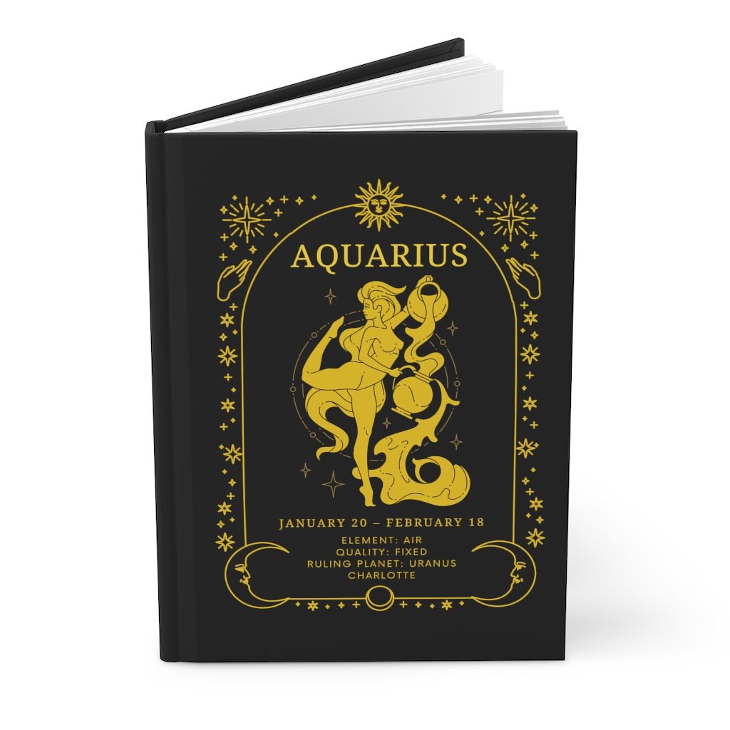 Aquarius Astrology Notebook