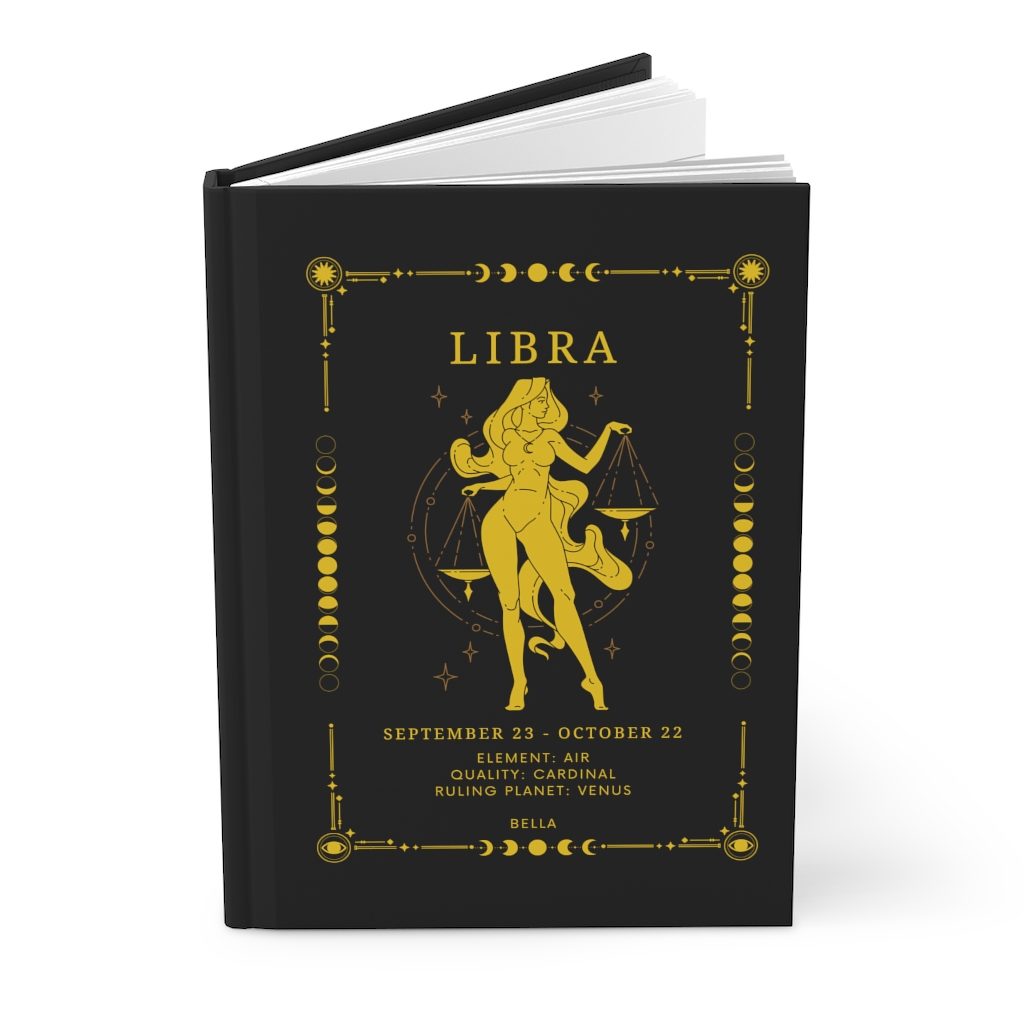 Libra Celestial Eye Notebook