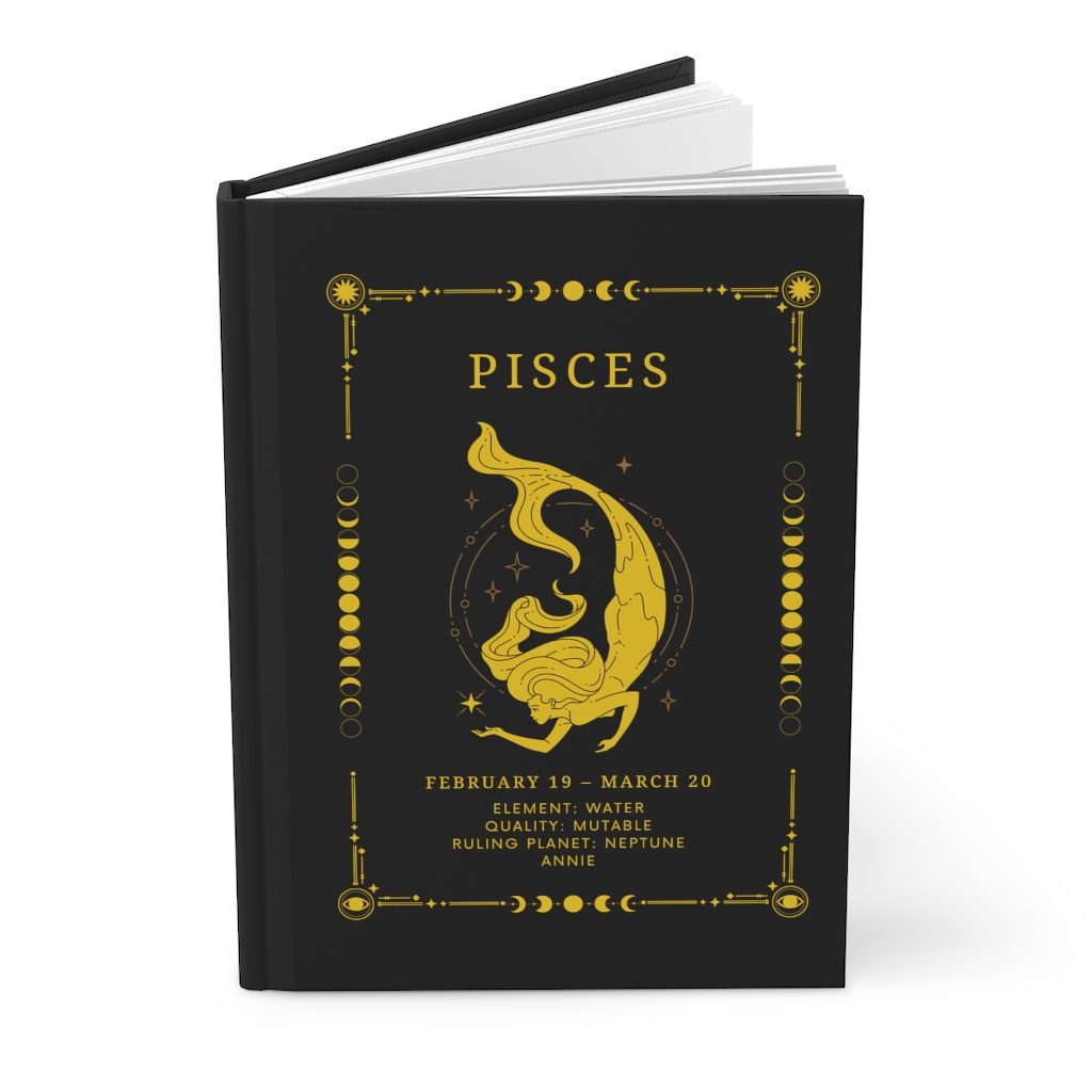 Pisces Celestial Eye Notebook